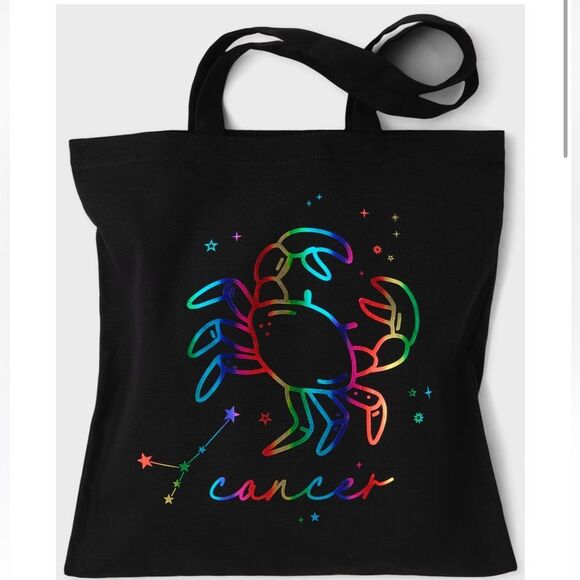 Cancer Zodiac Tote Bag - Picture 1 of 5